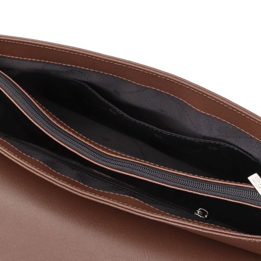 Messenger - Saffiano leather messenger bag