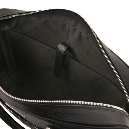 Treviso - Leather laptop briefcase
