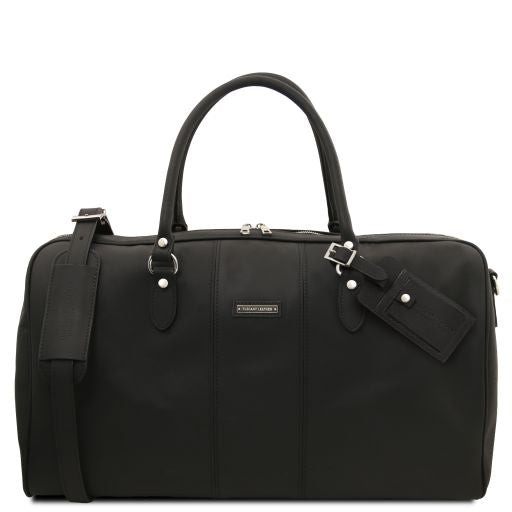 Lisbona - Travel leather duffle bag - Large size
