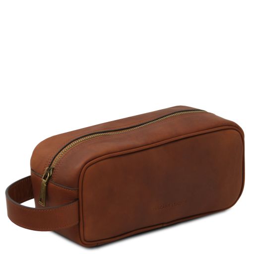 Harvey - Leather toiletry bag