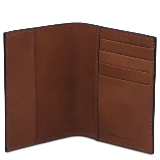 Leather passport cover