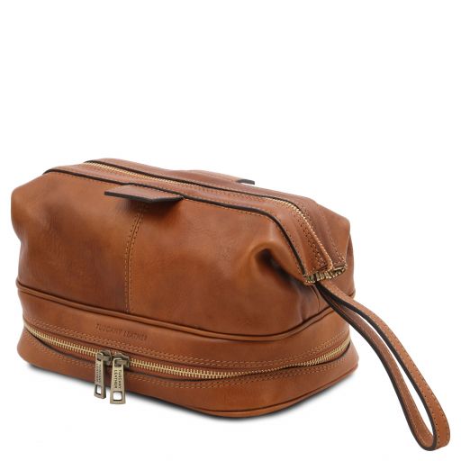Jacob - Leather toiletry bag
