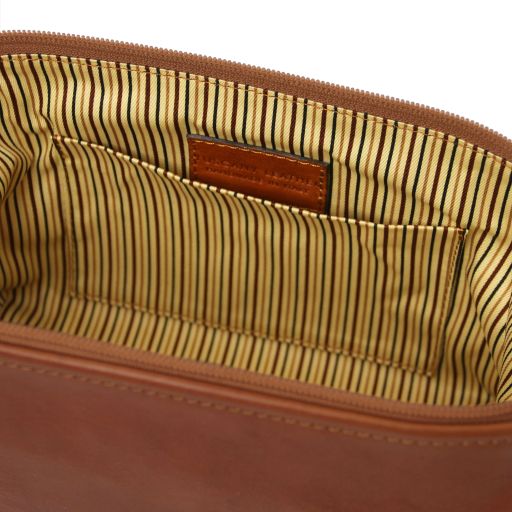 Smarty - Leather toiletry bag - Small size