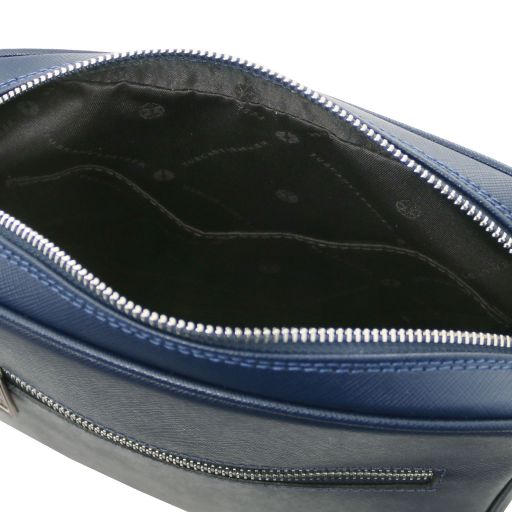 Luke - Saffiano leather crossbody bag for men