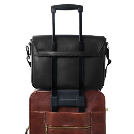 Messenger - Saffiano leather messenger bag