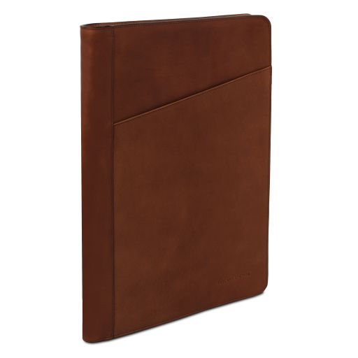 Augusto - Leather document case with ring binder