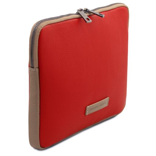 Soft leather tablet case