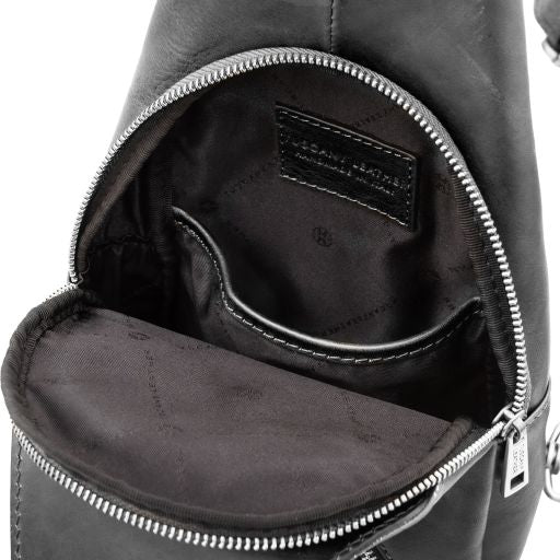 Kevin - Leather crossover bag