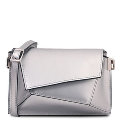 TL Bag - Metallic leather shoulder bag