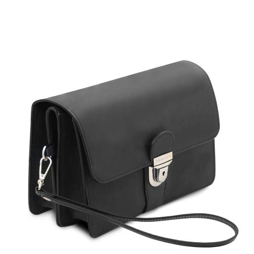Oliver - Leather handy wrist bag