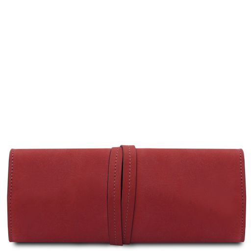 Leather jewellery case