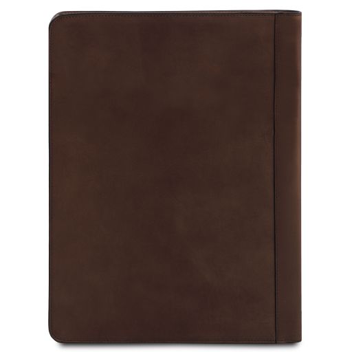 Augusto - Leather document case with ring binder