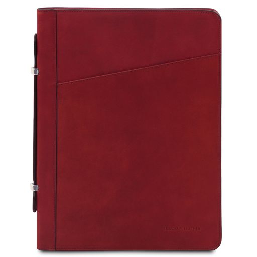 Costantino - Leather document case with handle