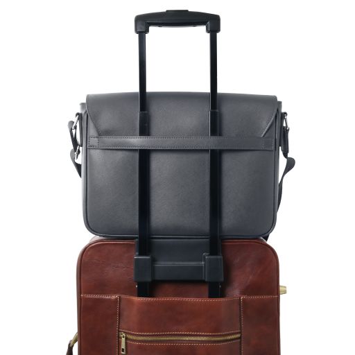 Messenger - Saffiano leather messenger bag
