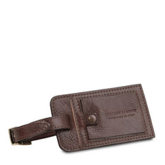 TL Voyager - Leather travel bag with front pocket