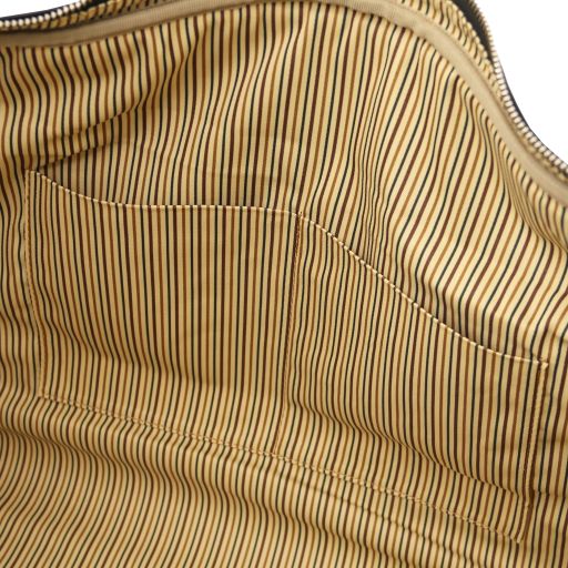 Lisbona - Travel leather duffle bag - Small size