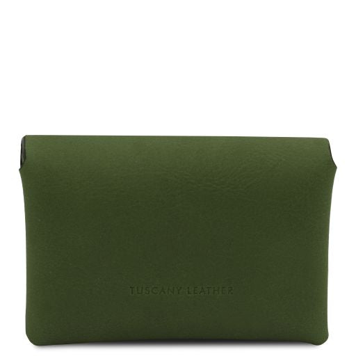 Leather coin purse
