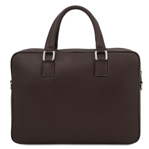 Ferrara - Leather laptop briefcase
