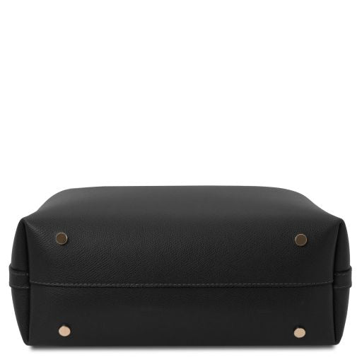 Clio - Leather secchiello bag