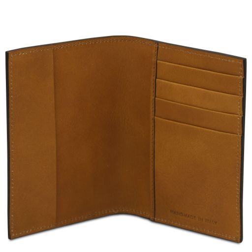 Leather passport cover
