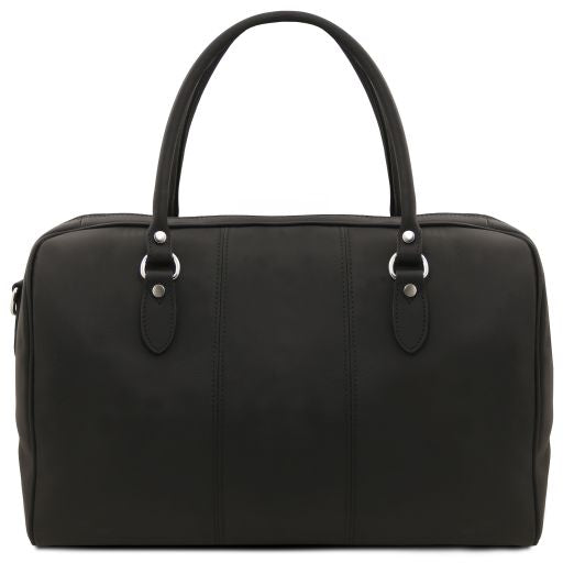 Lisbona - Travel leather duffle bag - Small size