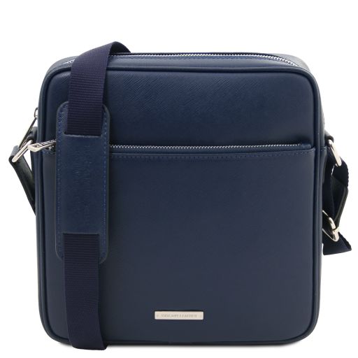 Luke - Saffiano leather crossbody bag for men