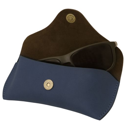 Leather glasses case