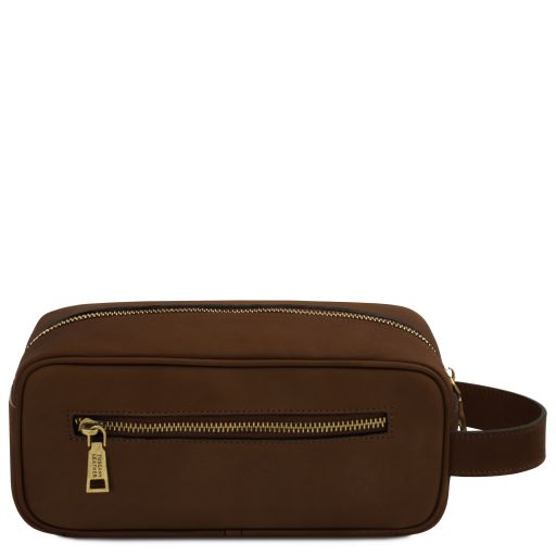 Harvey - Leather toiletry bag