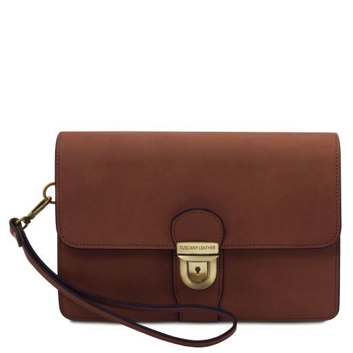 Oliver - Leather handy wrist bag