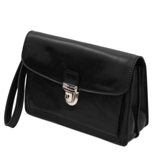 Max - Leather handy wrist bag