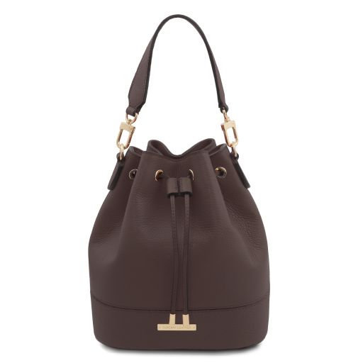 TL Bag - Leather bucket bag