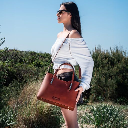 Olimpia - Leather tote