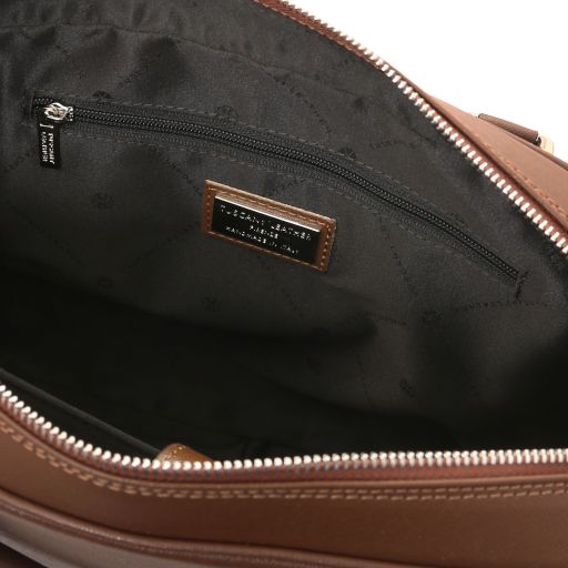 Torino - Saffiano leather laptop briefcase