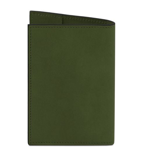 Leather passport cover