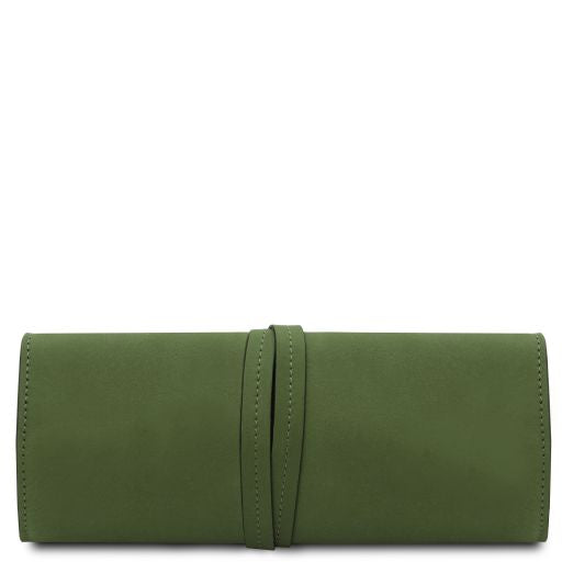 Leather jewellery case