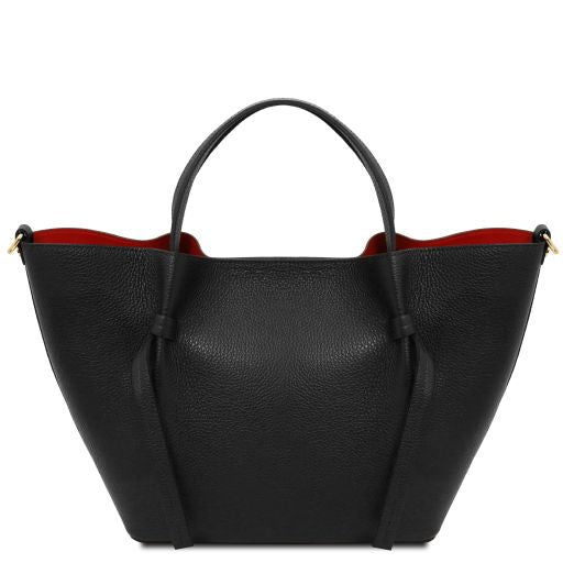 Legame - Leather shopping bag - Large size