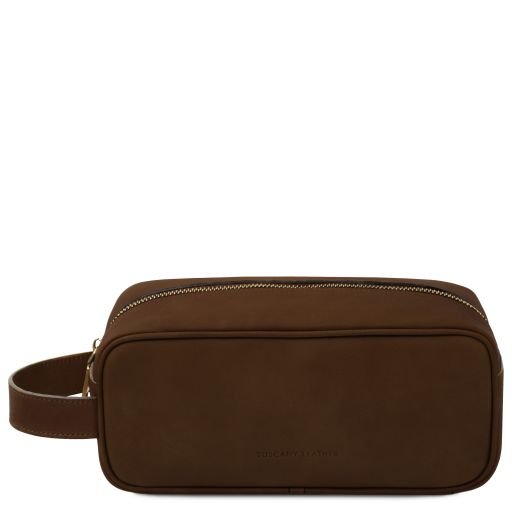 Harvey - Leather toiletry bag