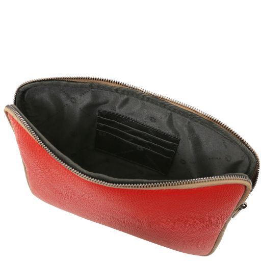Soft leather tablet case