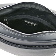 Luke - Saffiano leather crossbody bag for men