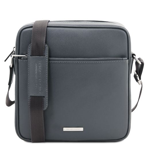 Luke - Saffiano leather crossbody bag for men