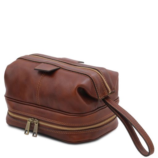 Jacob - Leather toiletry bag