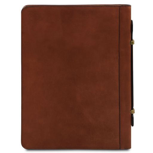 Costantino - Leather document case with handle