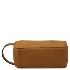 Harvey - Leather toiletry bag