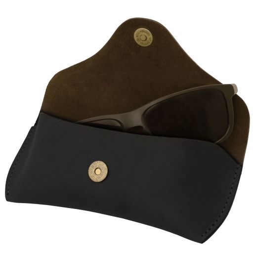 Leather glasses case