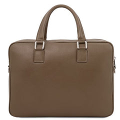 Treviso - Leather laptop briefcase