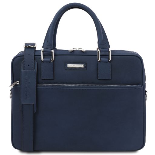Ferrara - Leather laptop briefcase