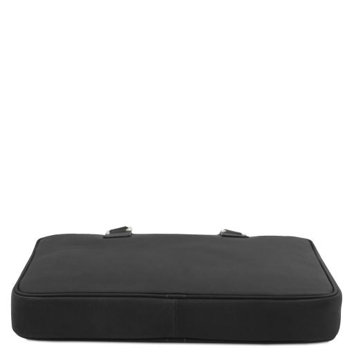 Ferrara - Leather laptop briefcase