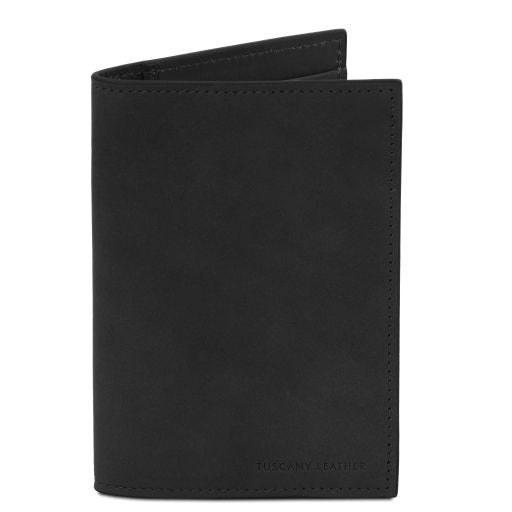 Leather passport cover