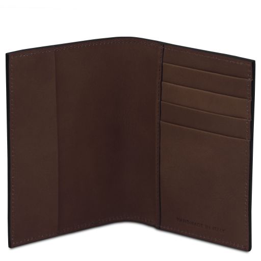 Leather passport cover