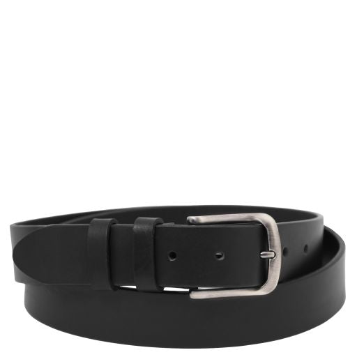 Handcrafted leather belt 35mm for jeans